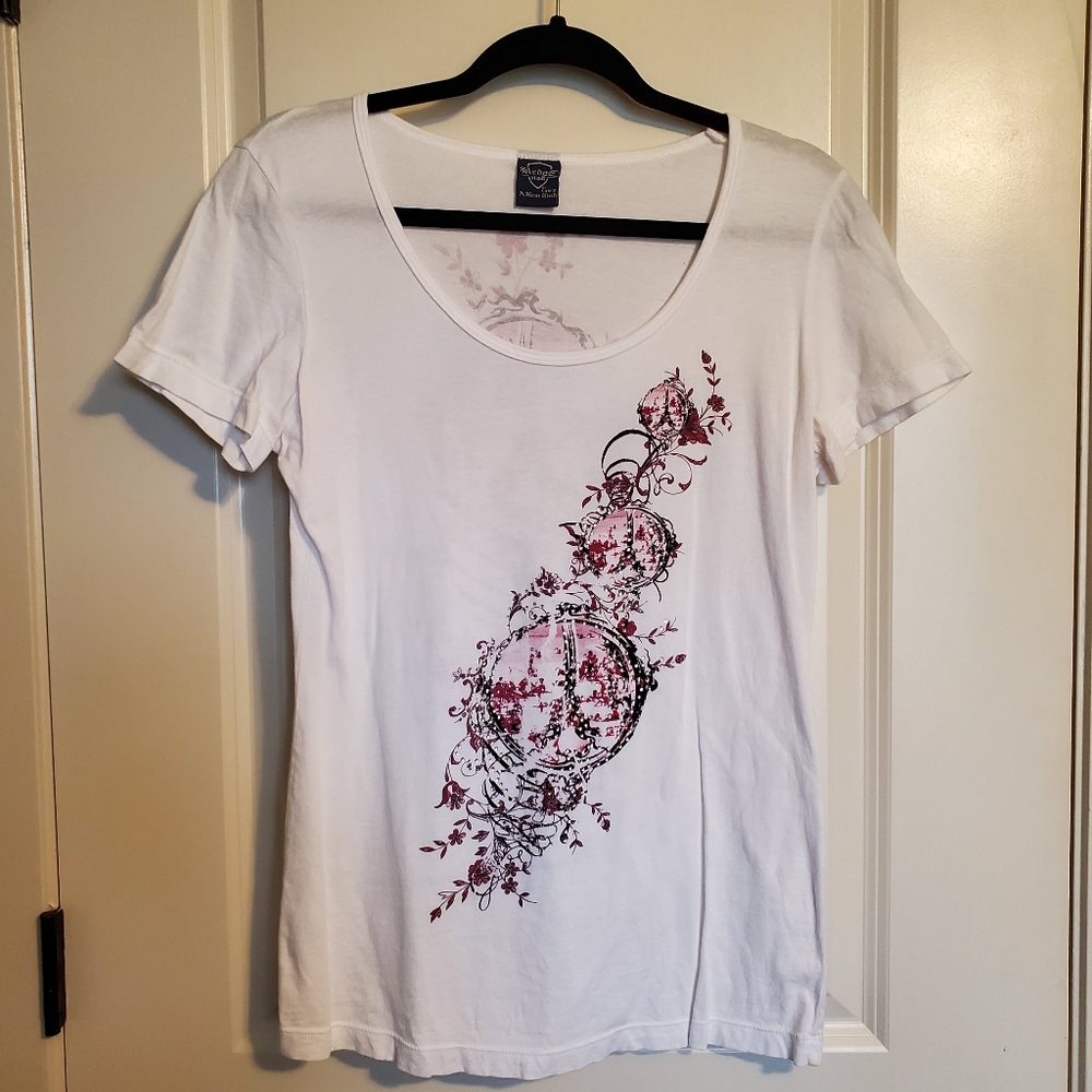 🟧 🟦 Sledge Eiffel Tower Tshirt NWOT